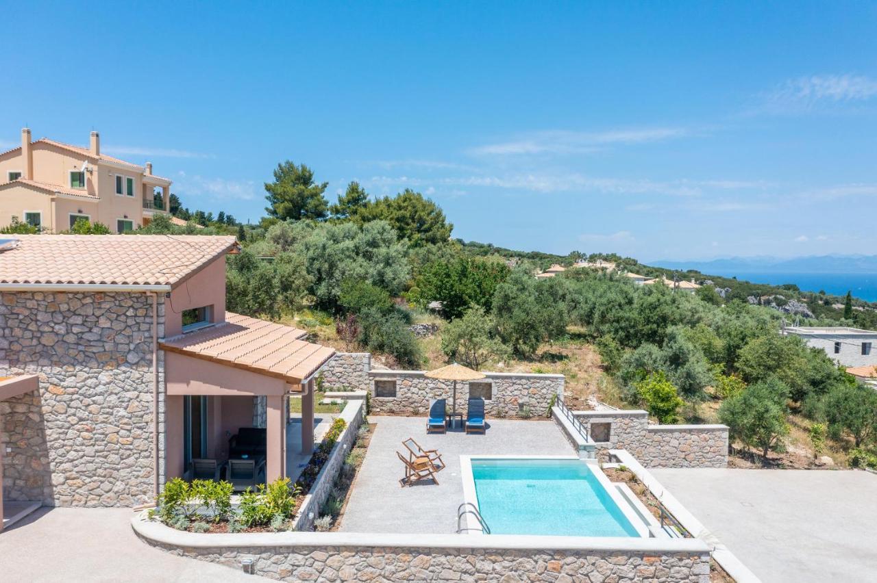 31 Blue Ionian Villas Απόλπαινα Εξωτερικό φωτογραφία