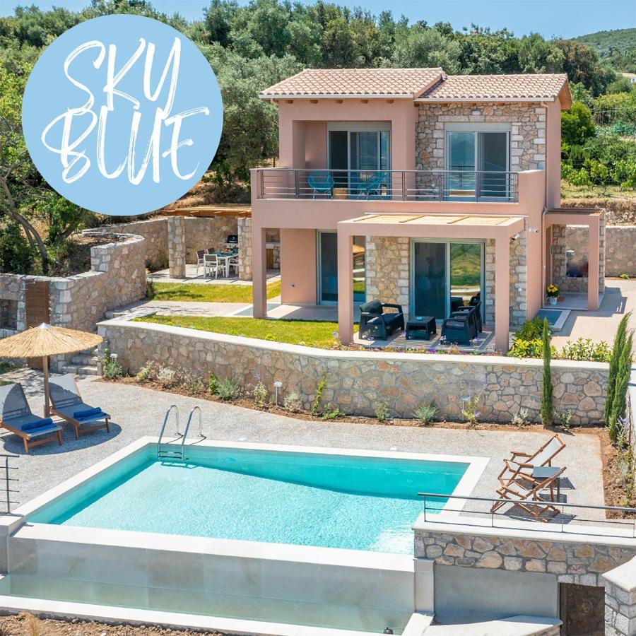 31 Blue Ionian Villas Απόλπαινα Εξωτερικό φωτογραφία